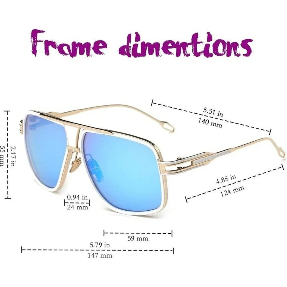 UV400 Protection Anti‎ Glare Sunglasses Lightweight Beach Driving Sports Fishing
